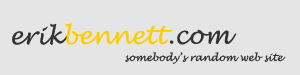 erikbennett.com title